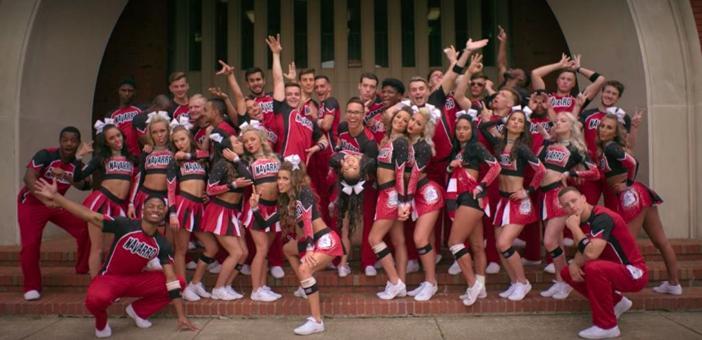 Navarro Cheer squad team photo